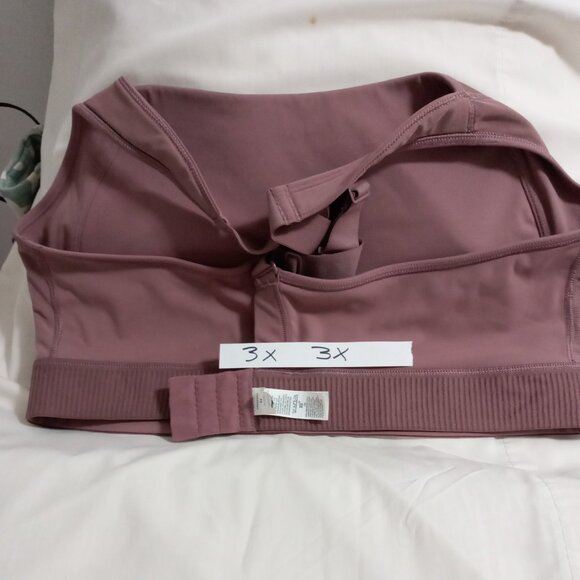 OLD NAVY POWERSOFT  BRA – BRAND NEW - SIZE 3X - PLUM COLOR - Picture 1 of 8